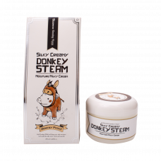 Паровой увлажняющий крем с молоком ослиц   Silky Creamy Donkey Steam Moisture   100ml Elizavecca