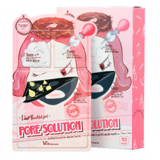 Трехступенчатая маска для проблемной кожи   Pore Solution Super Elastic Mask  Elizavecca